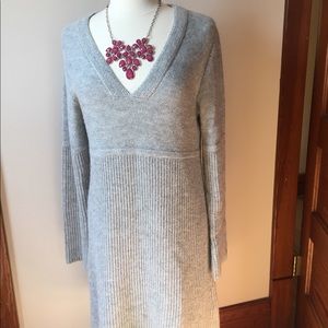 North Face gray sweater dress